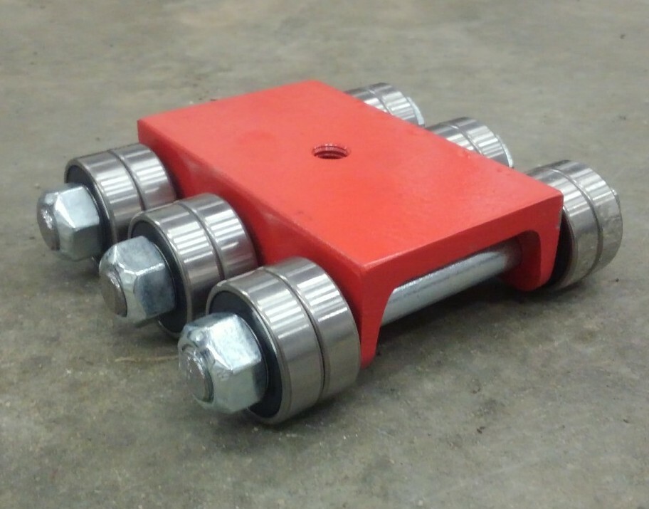 MADE IN USA 30,000lb rigger set, Machine skate set, Dolly set, Mover