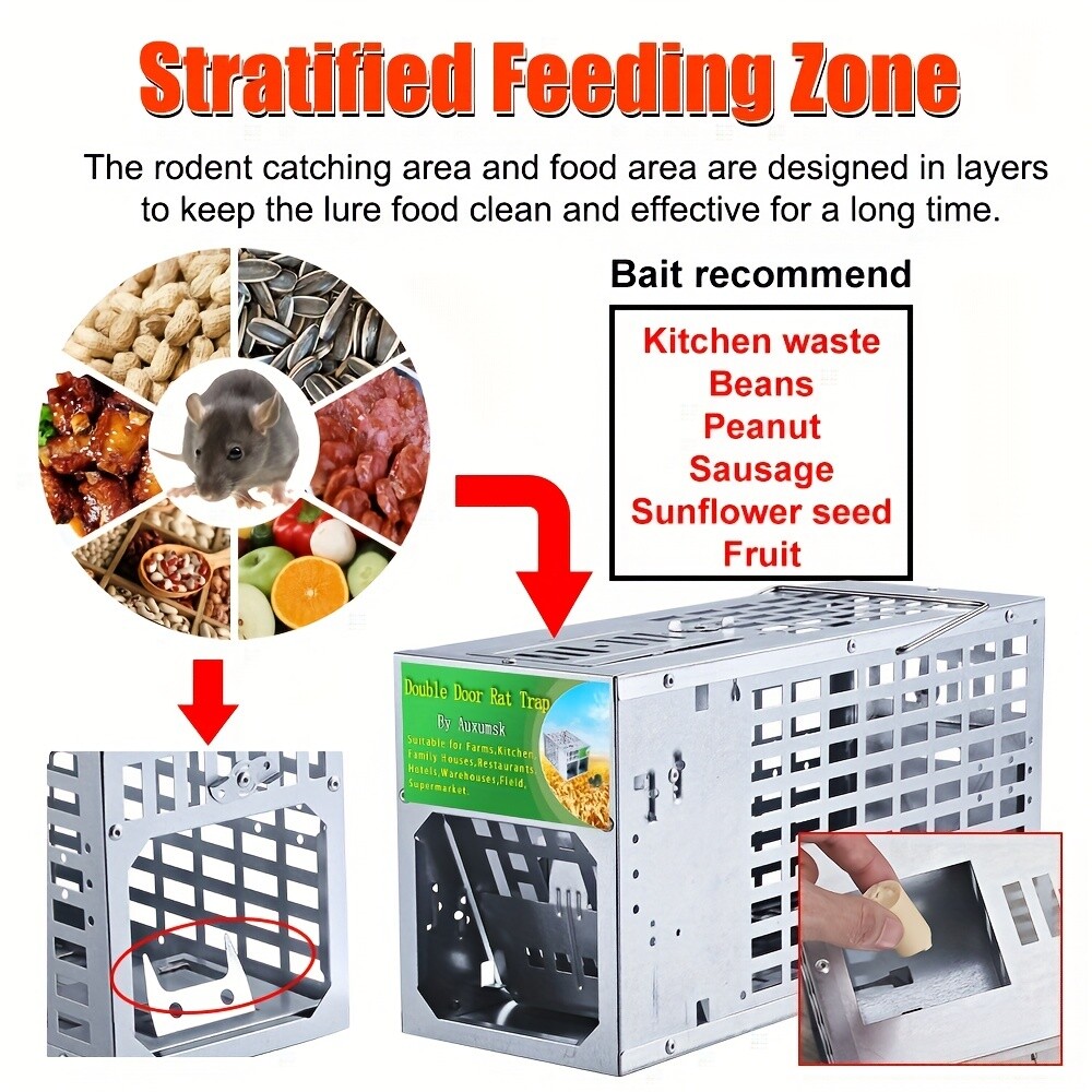 Continuous Mouse Trap Mouse Cage - Rodent Control - All Mice Can Enter