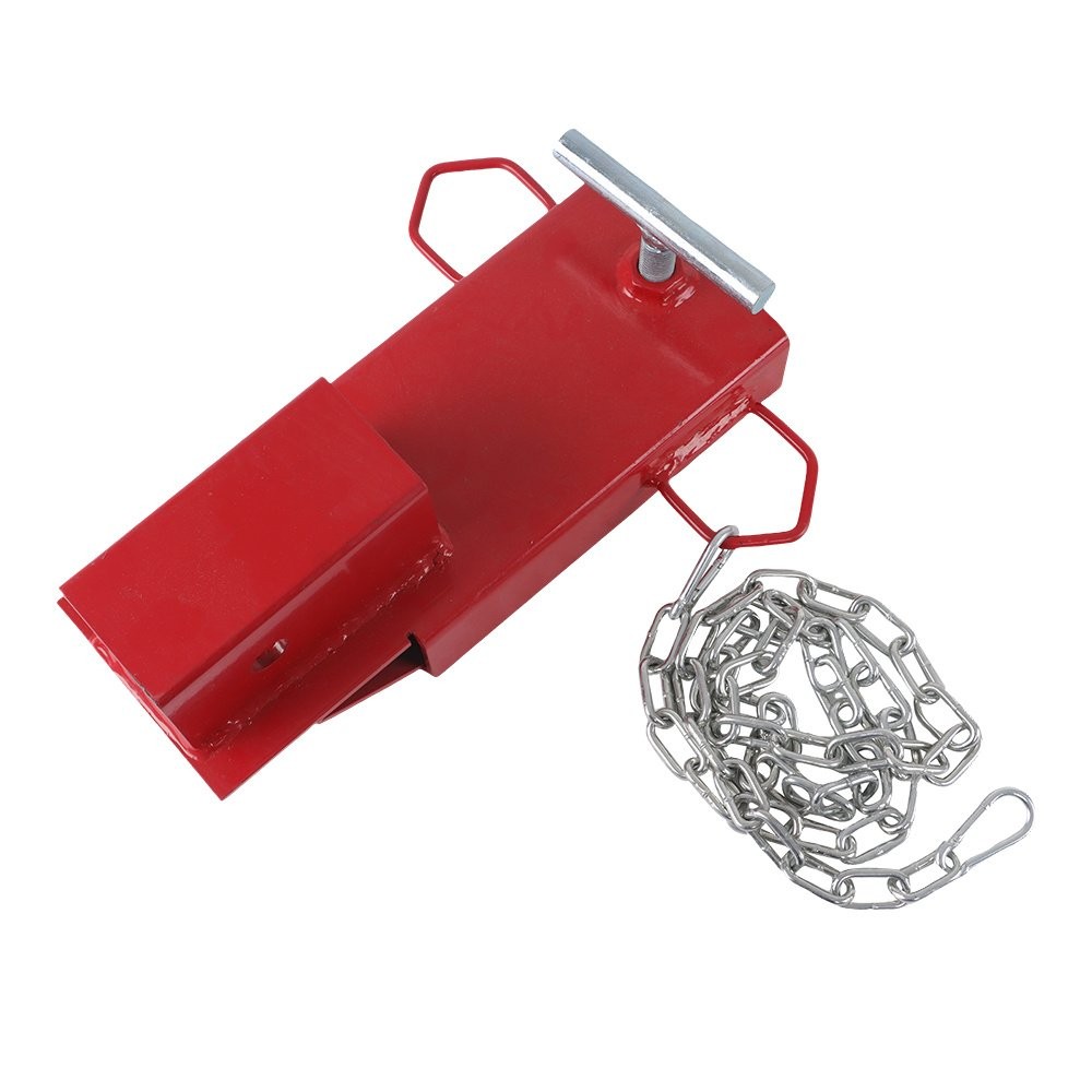 2 inch Clamp On Forklift Hitch Receiver Pallet Fork Trailer Towing Adapter