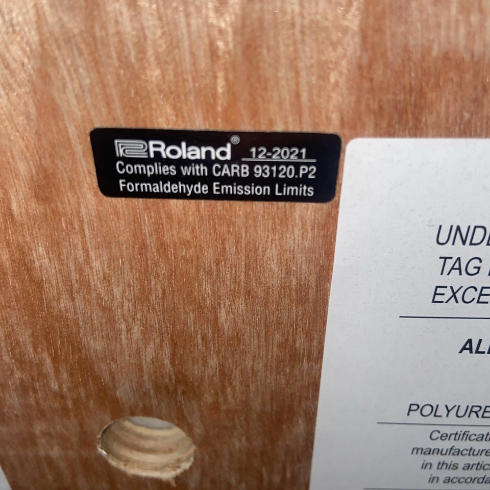Roland PB1-BK Piano Bench w/Storage Compartment