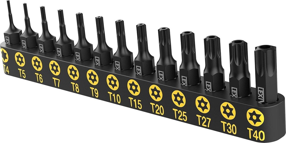 High-Performance 13-Piece Tamper Resistant Torx Set | Rust & Corrosion Resistant