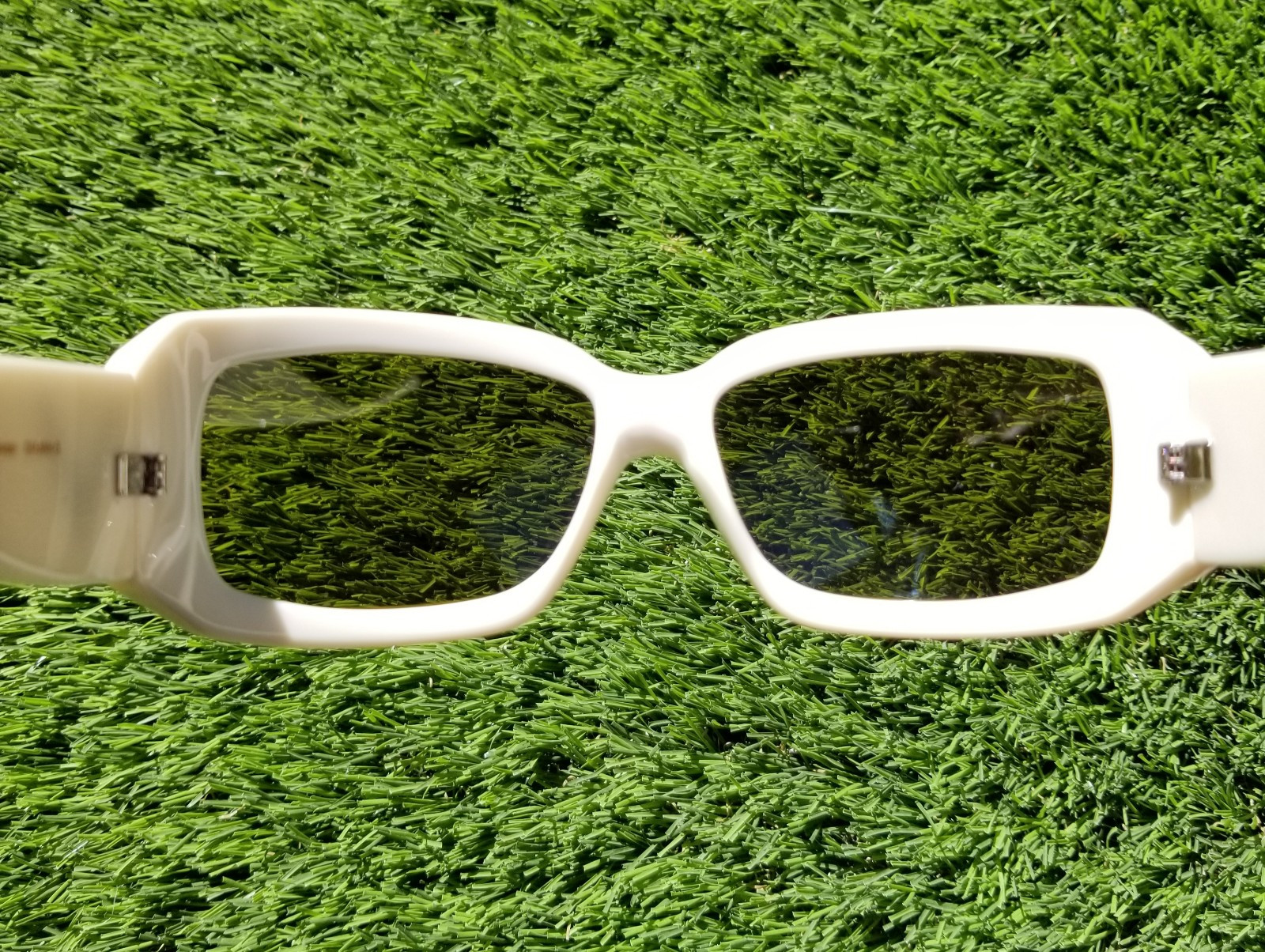 Callaway Ivory Golf Sunglasses Green NEOX Lenses Rhinestones C410WH G RARE