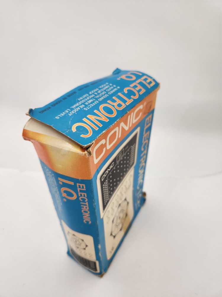 Conic hand held electronic IQ game model 003501 Tested With Box