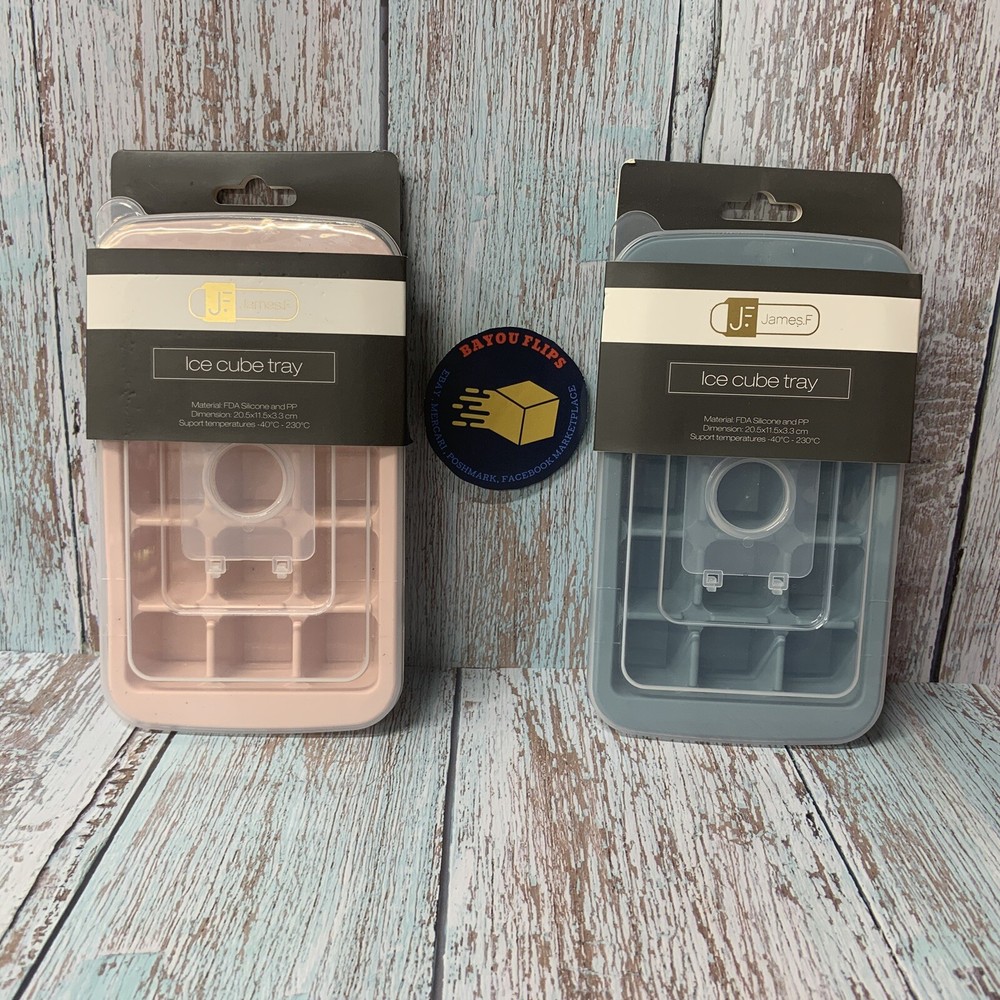 Jamesf Ice Cube Trays  lot of  two
