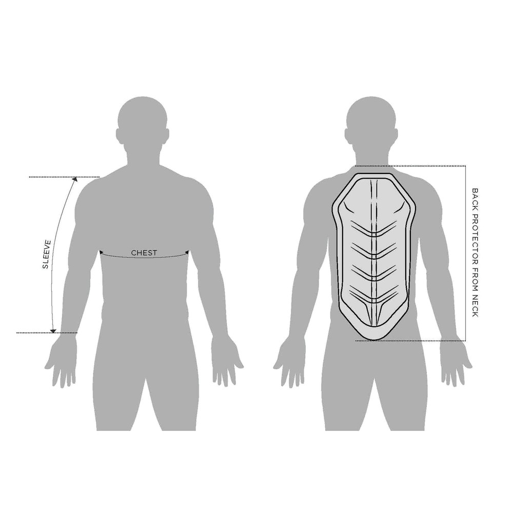 ACERBIS density protective jersey black/yellow