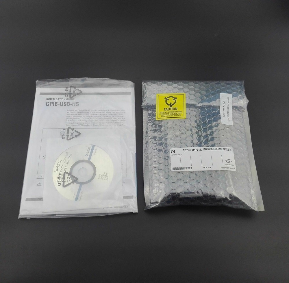 National Instruments (NI) Interface Adapter – 1PC IEEE 488 GPIB-USB-HS