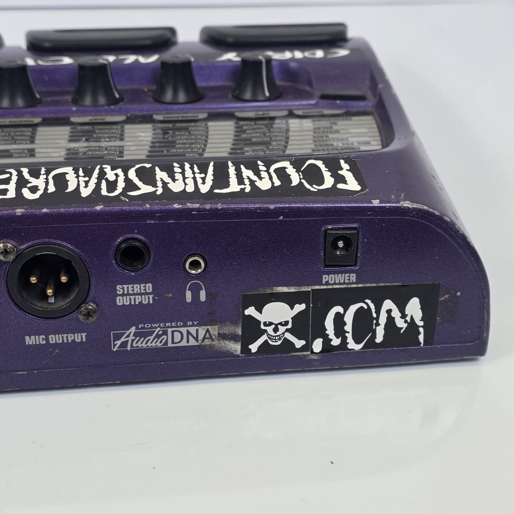 Used Digitech Vocal 300 Vocal Effects Processor Pedal NO Power Supply
