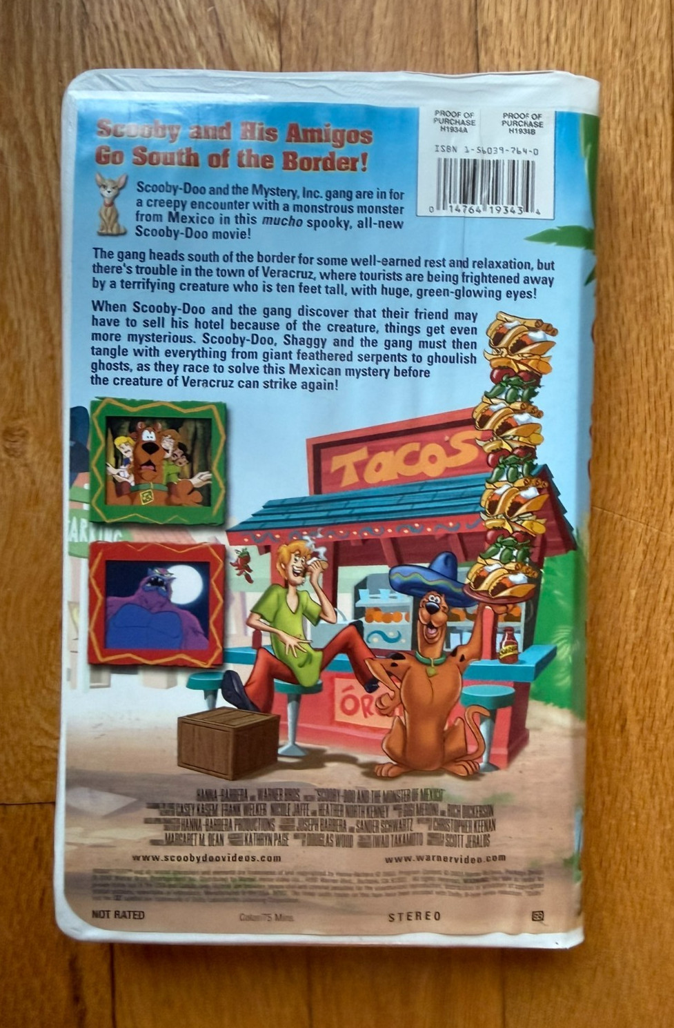 SCOOBY-DOO! and the MONSTER of MEXICO - Clamshell 2003 - WB