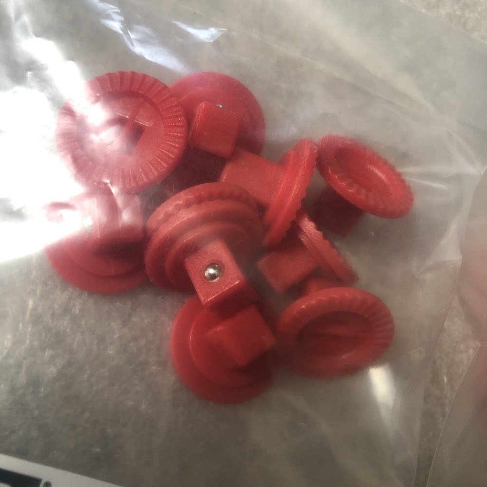 PROTO 1/4” REPLACEMENT SOCKET STUDS RACK RAIL CLIPS 30 TOTAL