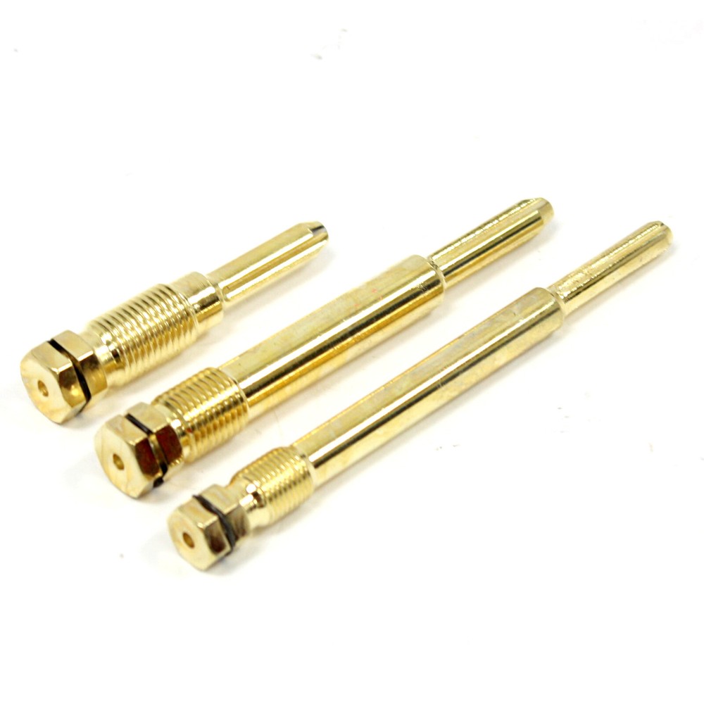 3 pc Glow Plug Puller Remover Removal Extractor & Reamer Set M10 & M12 Auto Tool