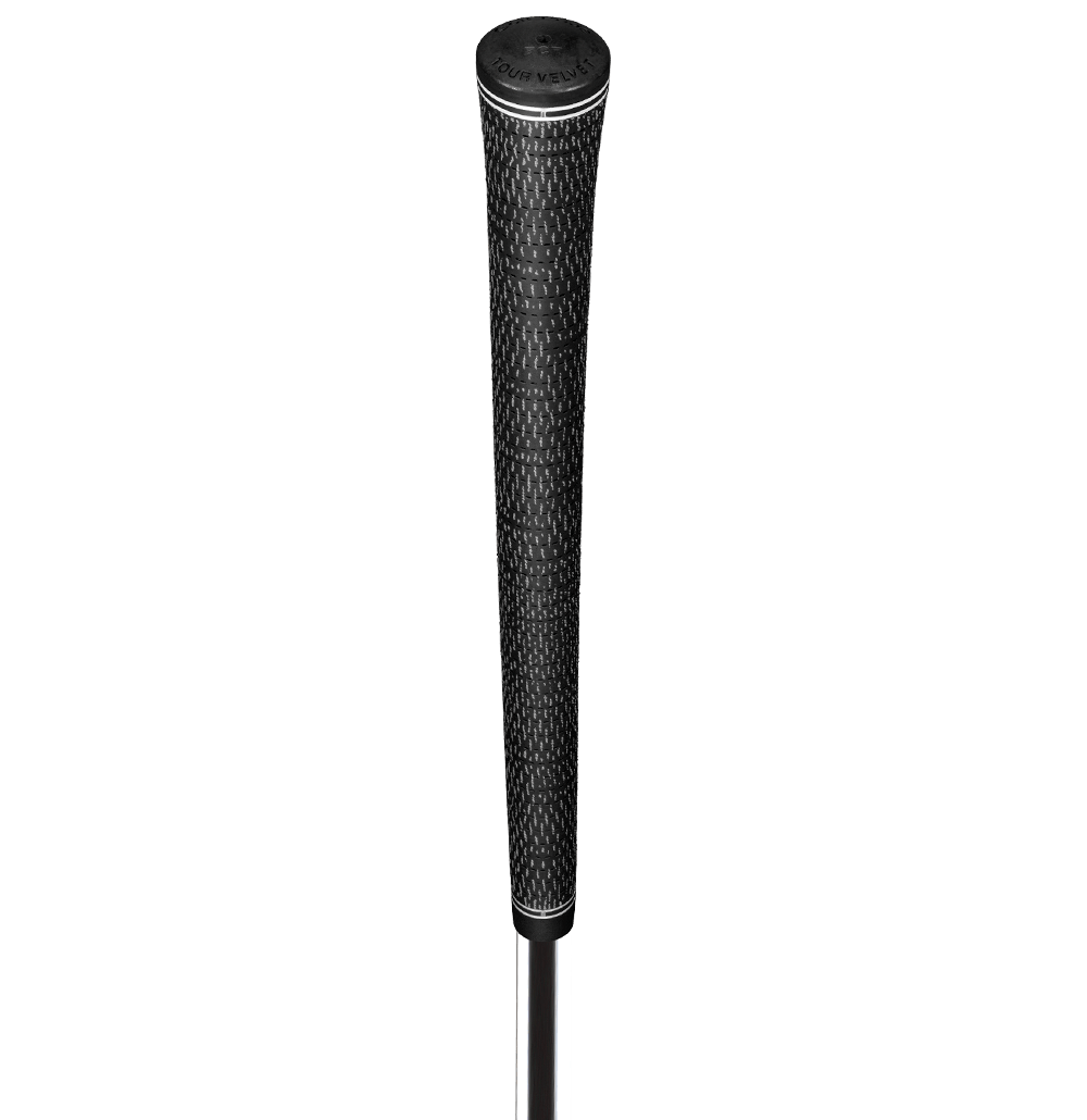 Golf Pride Tour Velvet BCT Full Cord Grips Standard Size Black Round/Ribbed New