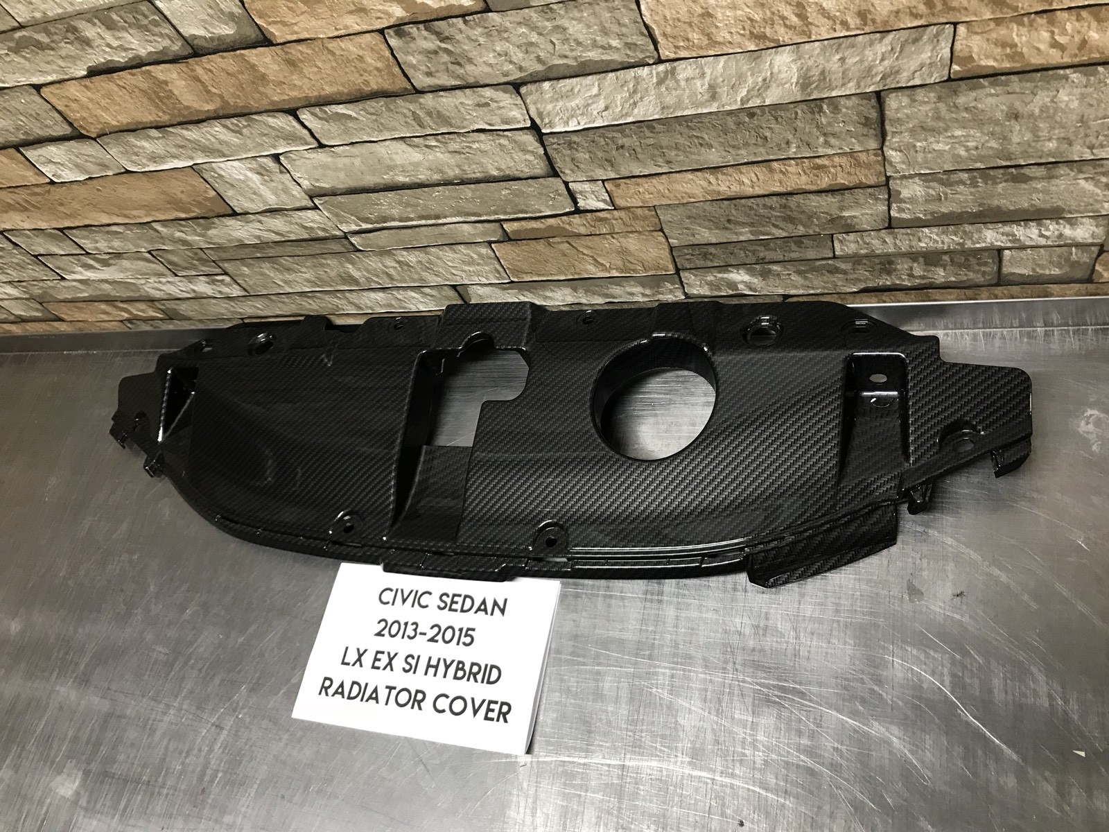 2013 - 2015 Civic SEDAN Carbon cooling Fb6 Radiator Si Hydro Dip Vtec Password