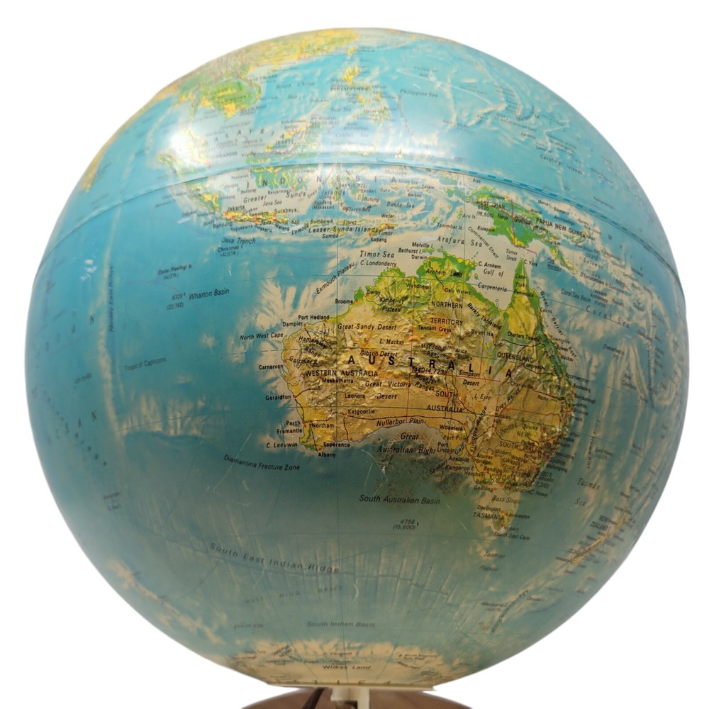 Vintage Replogle World Horizon 12” Illuminated Globe