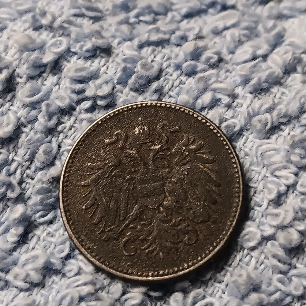 Austrian 1916 20 Heller Coin , KM#2826