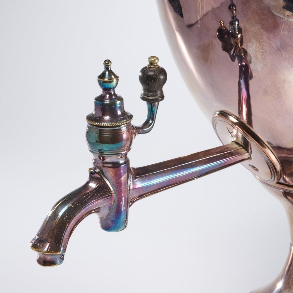 Antique Sheffield Silver Plate 19th Century Hot Water Tea Drink Urn Dispenser B