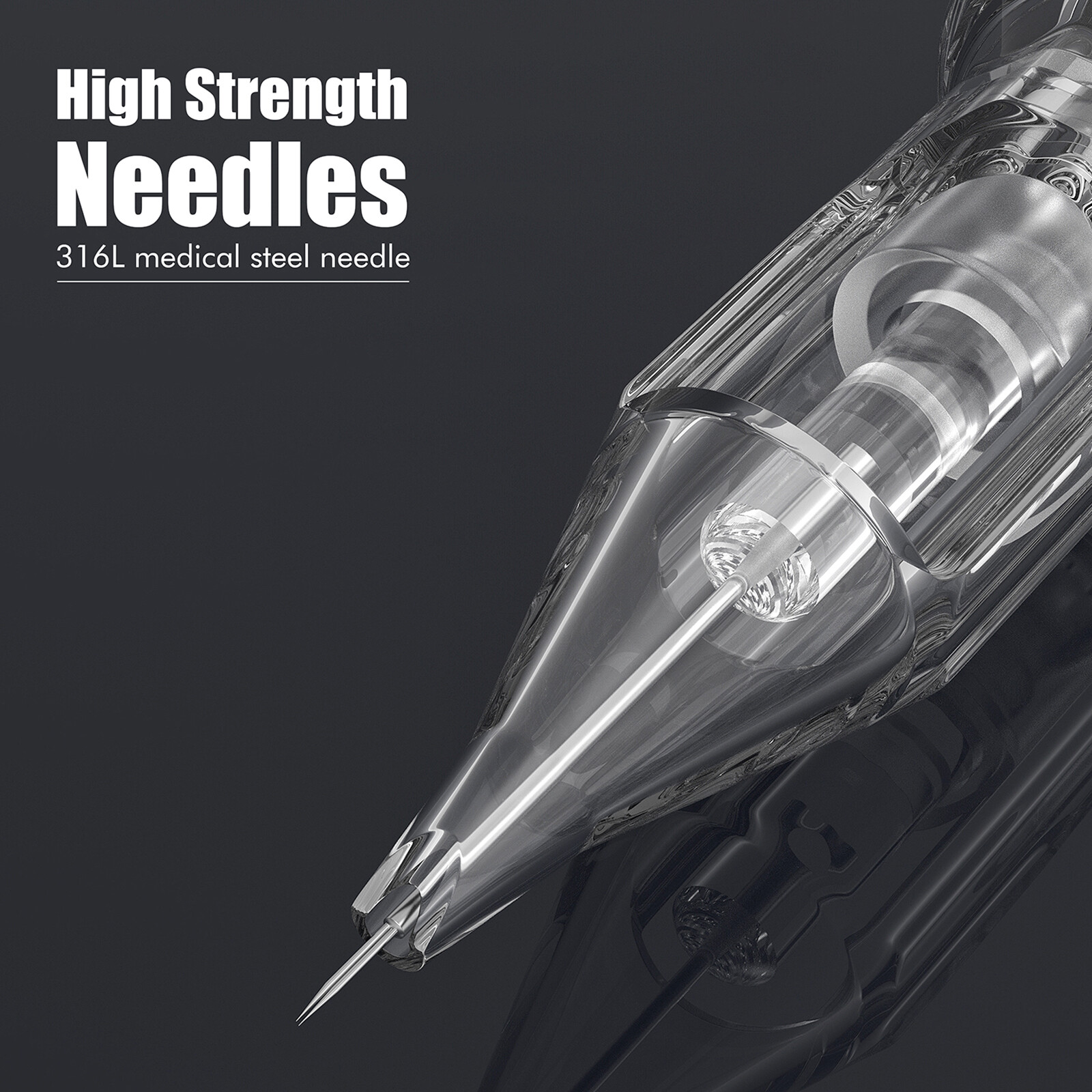 Tattoo Needle Disposable Sterilized Cartridges RL RS M RM Round Liner Shader