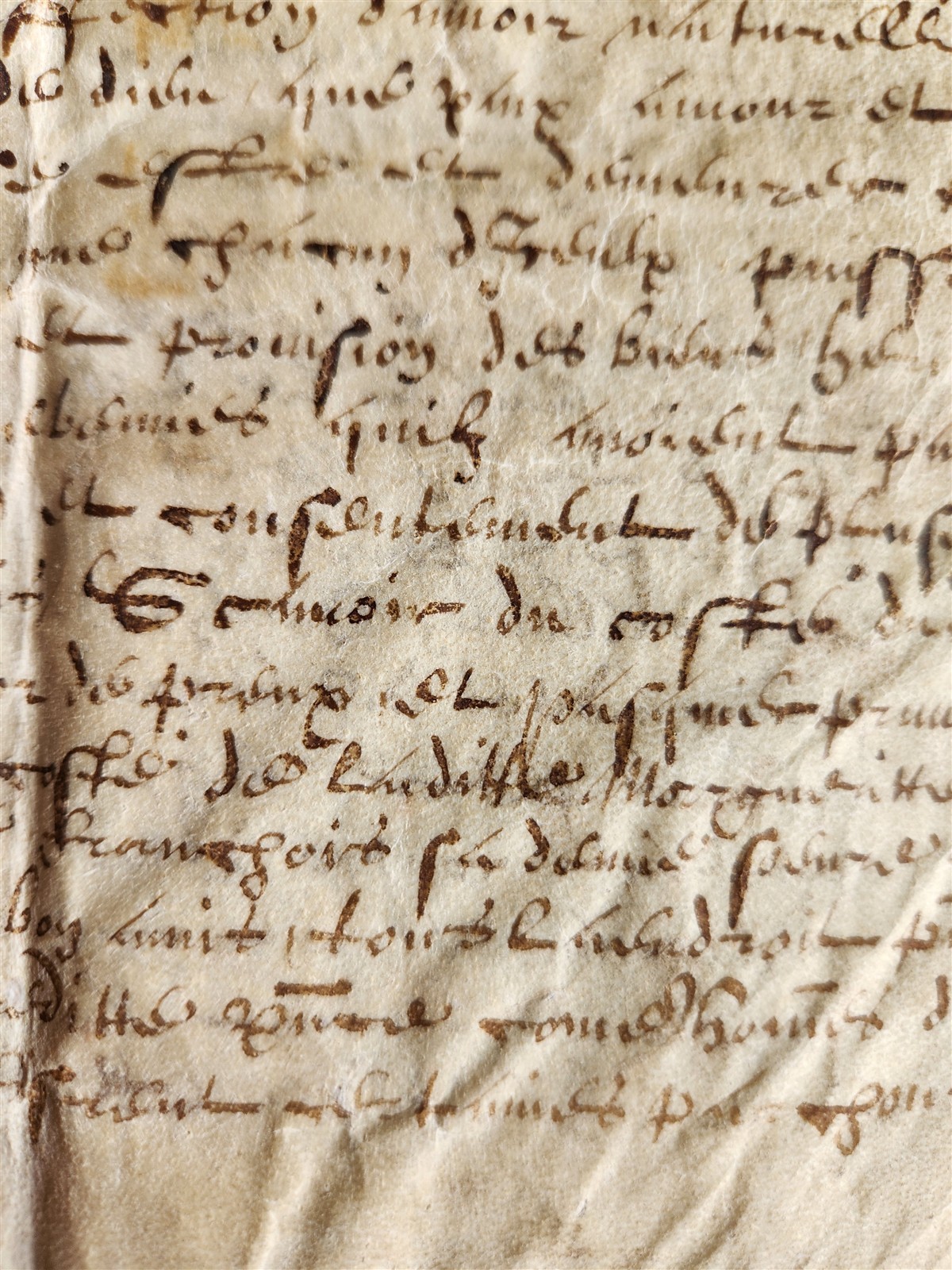 1617 MANUSCRIPT on VELLUM ANTIQUE LEGAL DOCUMENT in Spanish 24 pages