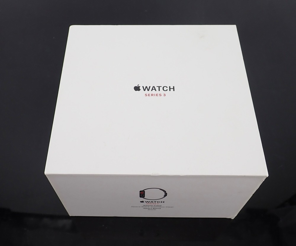 Empty Apple Watch Box Series 3 42 MM Case Space BOX ONLY
