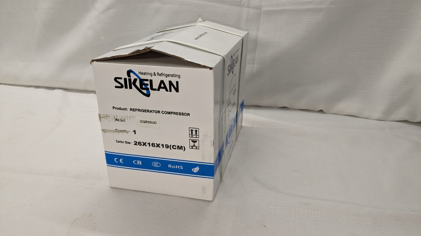 Sikelan GQR55UD 1/4hp 110VAC R290 LBP / MBP Refrigeration Compressor