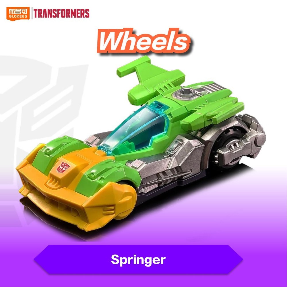 Blokees Transformers Wheels C02 Springer 1:64 Vehicle Model Kit