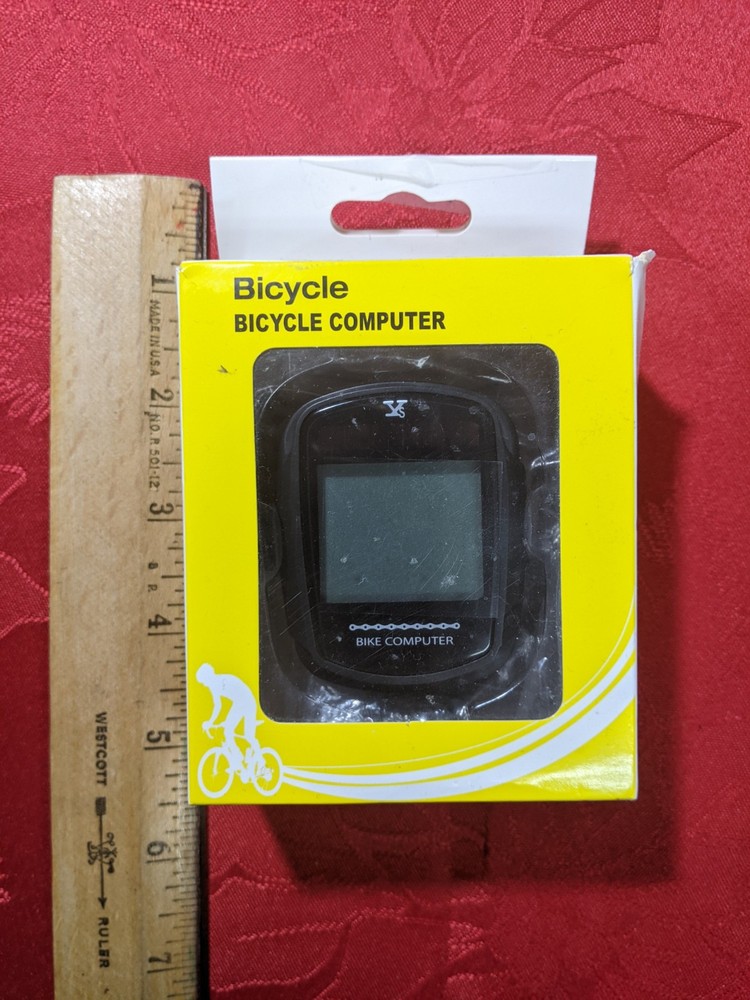 Bicycle Computer NOB Memory Odometer Distance Clock Exercise Heaer Health