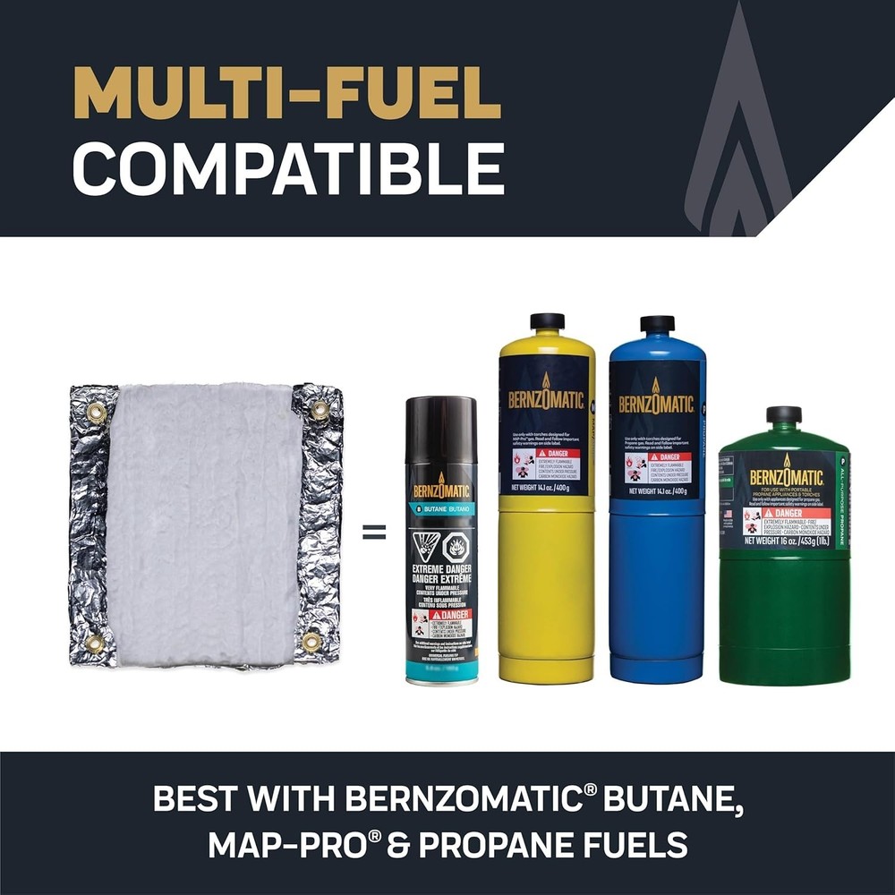 Bernzomatic Moldable Heat and Flame Shield with FormFoil Technology