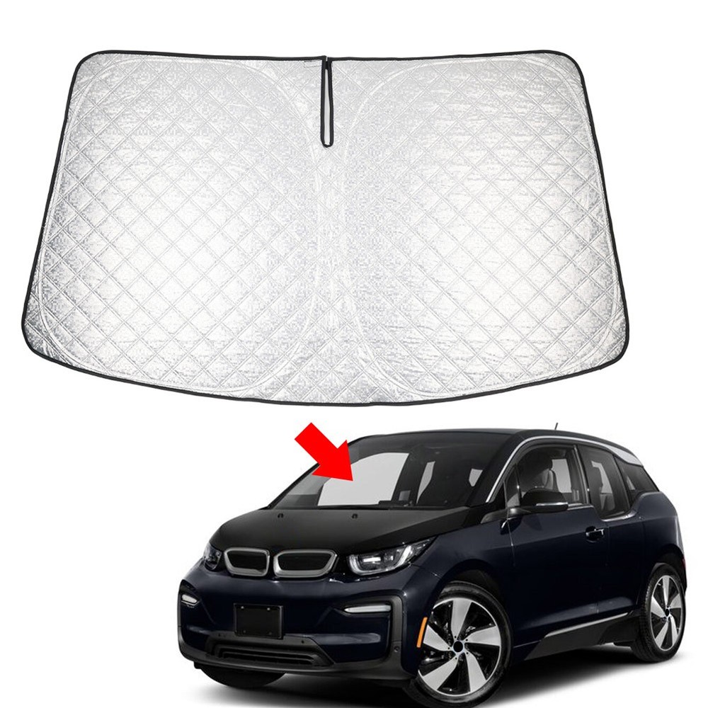 Car Foldable Windshield Sun Shade Visor Protector Custom For BMW i3 2014-2022