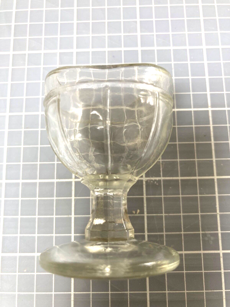 Deep Cobalt John Wyeth Eye Cup Bottles w/ Eye Cups