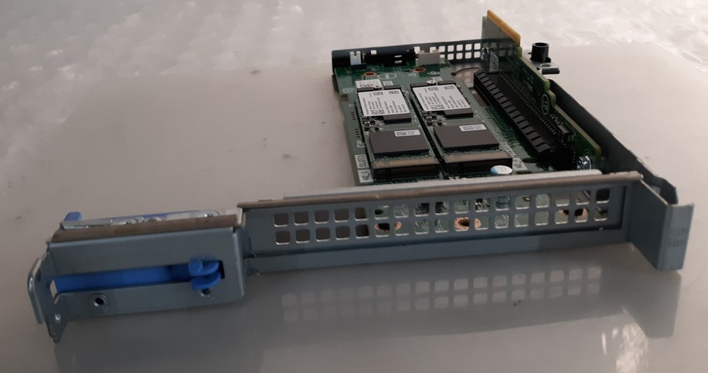 Dell Bundle 0JV70F Server Controller Card w/ 2x 240GB M.2 SSD + Riser + Cage