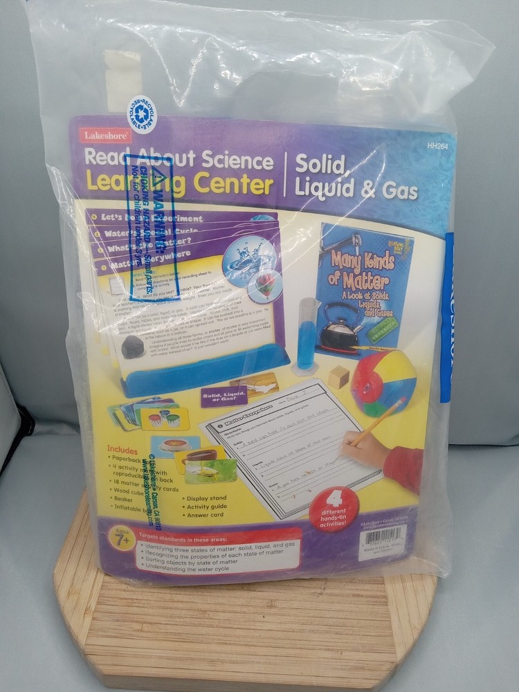 Lakeshore Read About Science Learning Center Solid Liquid &Gas