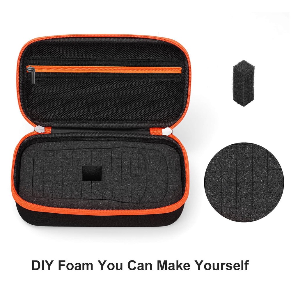 kingsung Hard Case Compatible with Klein Tools MM400, Orange Black