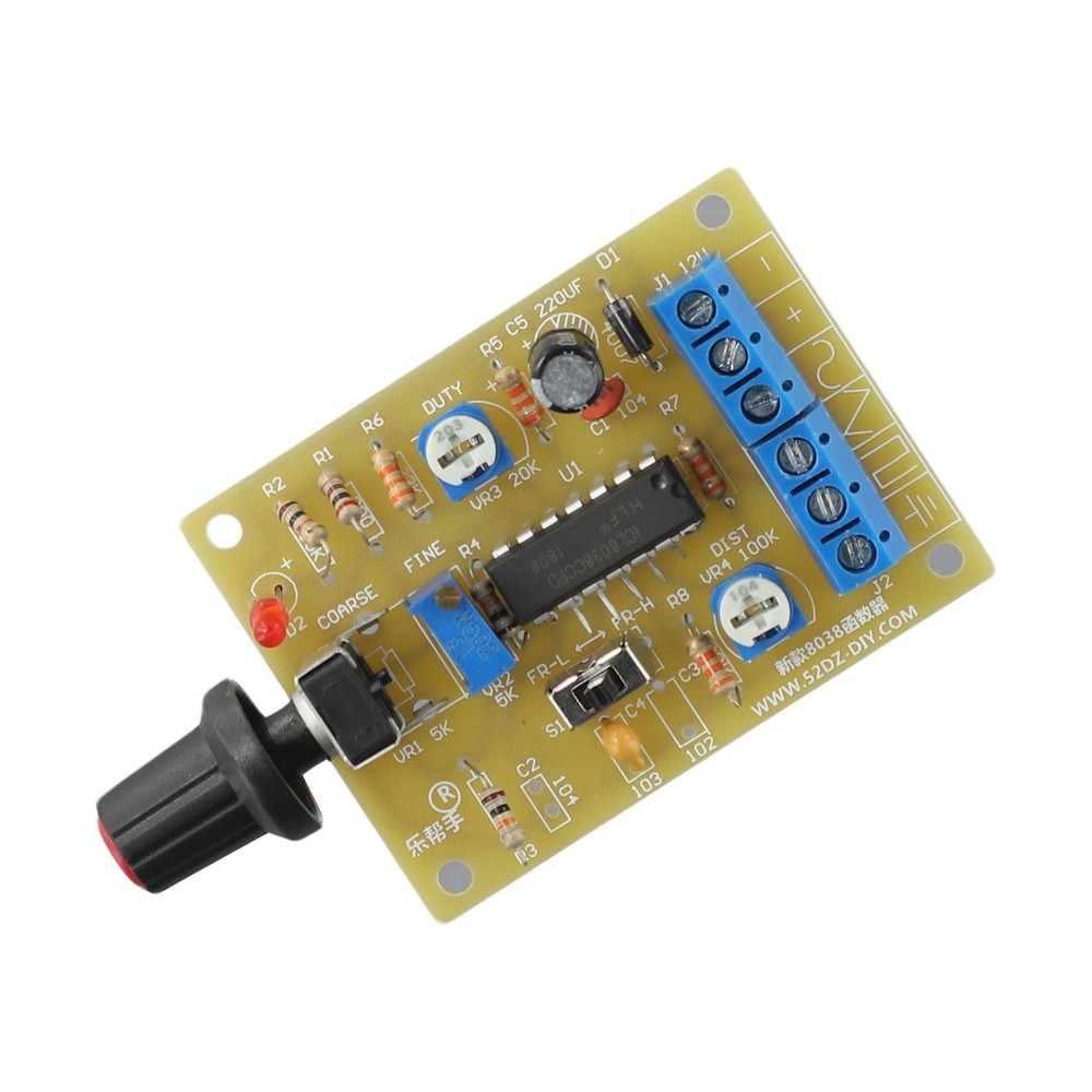 Function Signal Generator Circuit Board ICL8038 DIY Kit for Wave Output