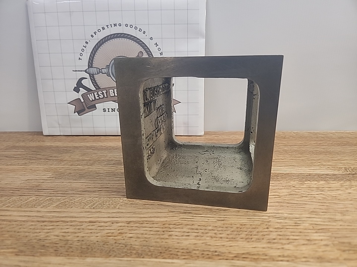 Busch Precision X-832 USA 5" X 5" X 5", Precision Ground Cube Square