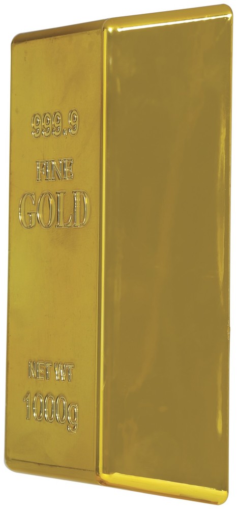 GOLD BAR, 18X6X6.5 CM