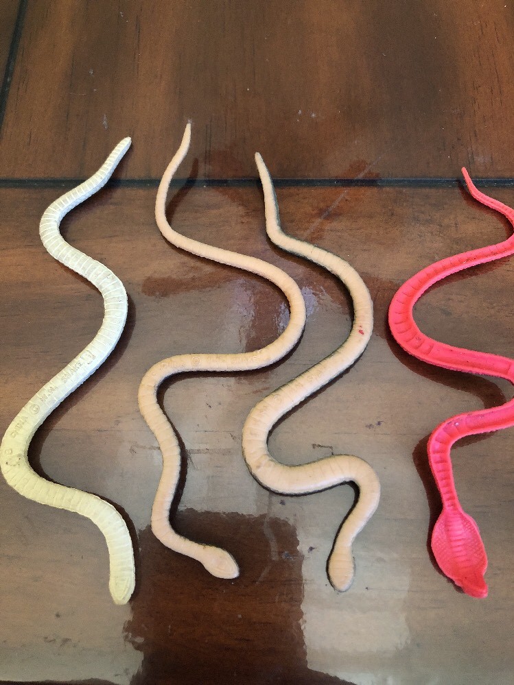 Lot Of 4 Snakes