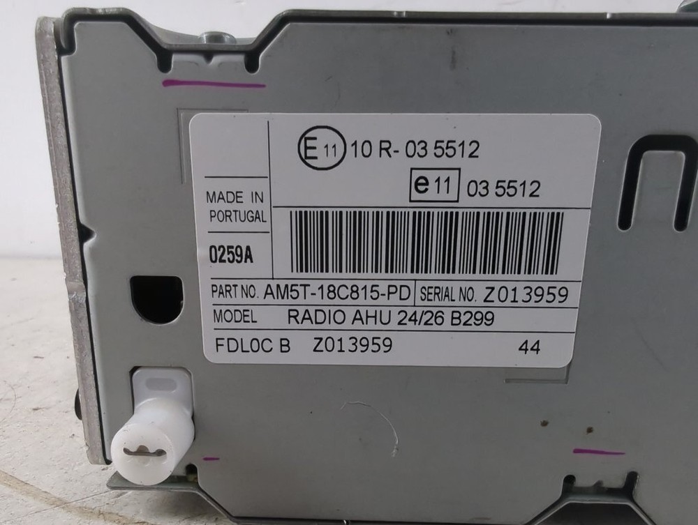 Ford Fiesta 2008-2013 Cd Head Unit