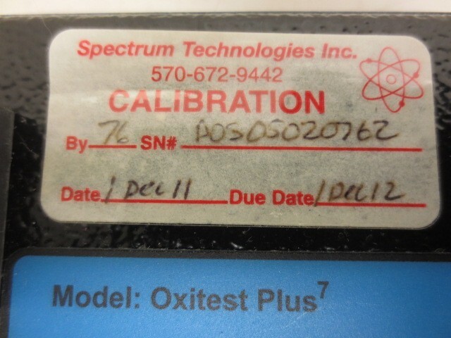 Dynatech DNI Nevada Oxitest Plus 7 Pulse Oximeter Tester Analyzer *UNTESTED*