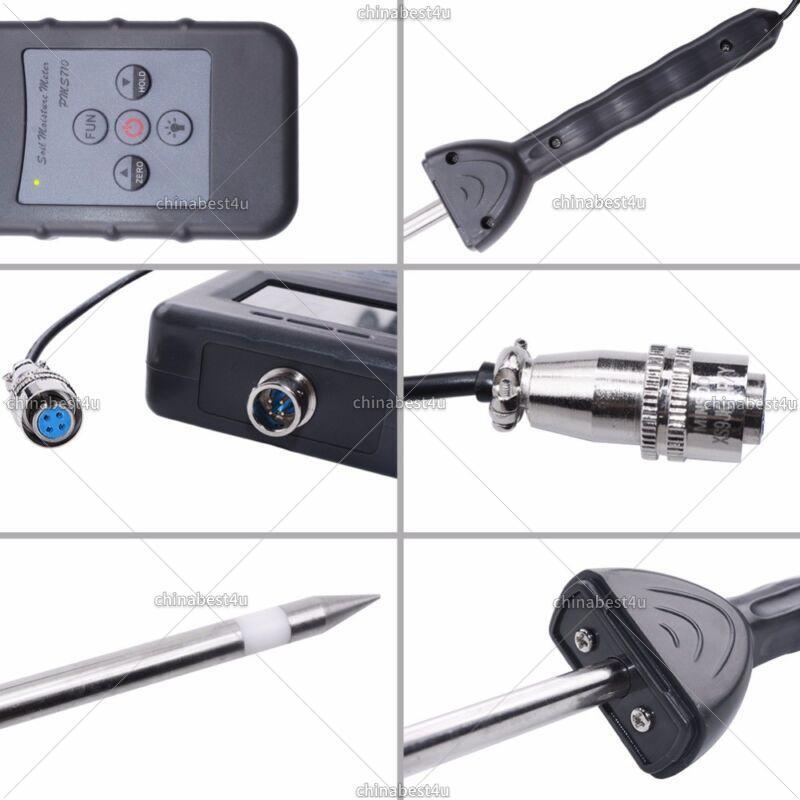 Digital Soil Moisture Meter River Sand Soil Cement Land Tester Sensor Tool
