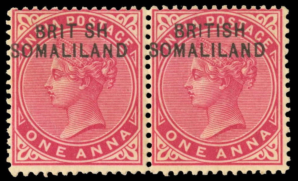 Somaliland Protectorate Scott 2b Gibbons 2a Mint Stamp (1)