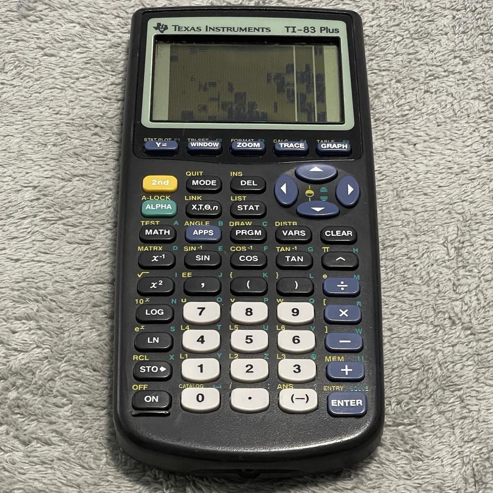 Texas Instruments TI-83 Plus Graphing Calculator Black