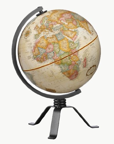 Replogle Mackie Desktop Globe, Antique 9"