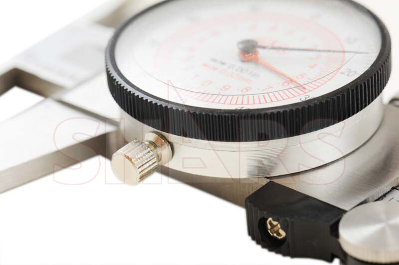 Shars 6" 150mm Inch Metric Dual Reading Dial Caliper MM Inspection Report New #}