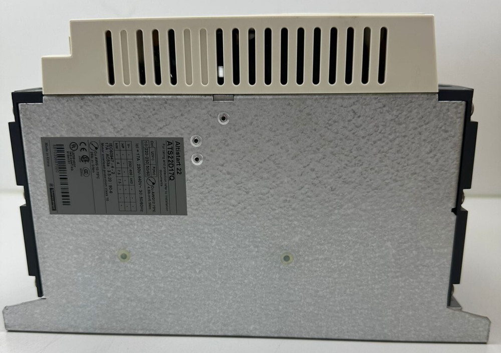 SCHNEIDER ELECTRIC SOFT STARTER ATS22D17Q