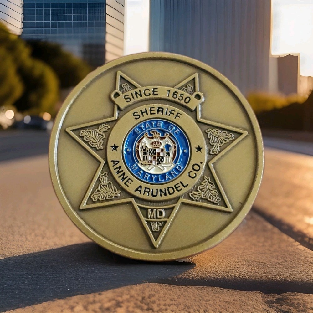 Anne Arundel County Sheriff Challenge Coin
