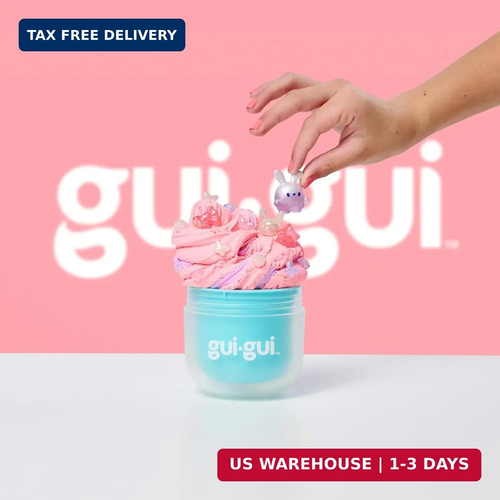 GUI GUI Slime Kit - Scented Slime 1 Pack - 5 Step DIY Process to Customize Your