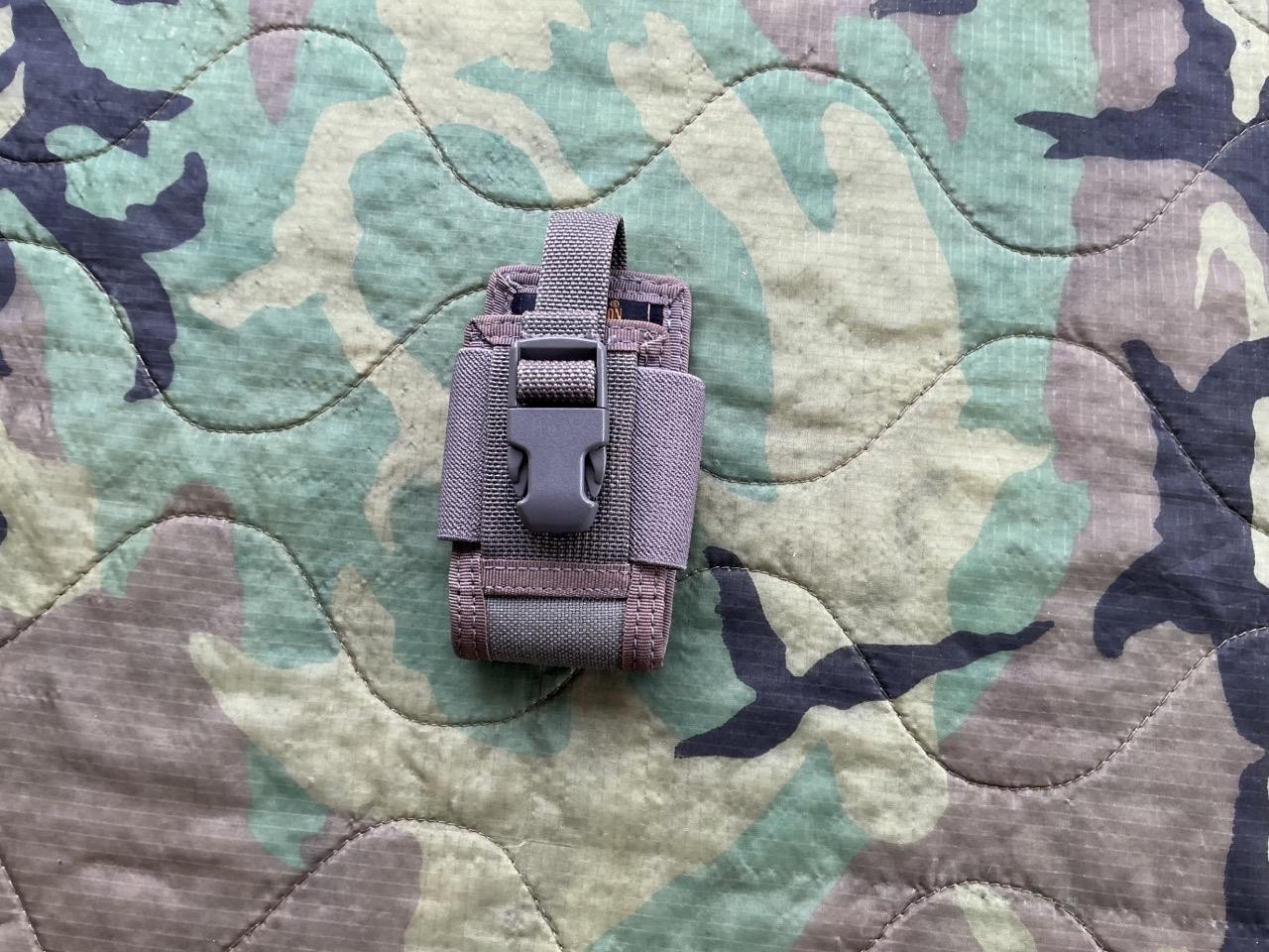 Maxpedition MOLLE PALS Small Padded Utility Gear Flip Phone Pouch Urban Gray