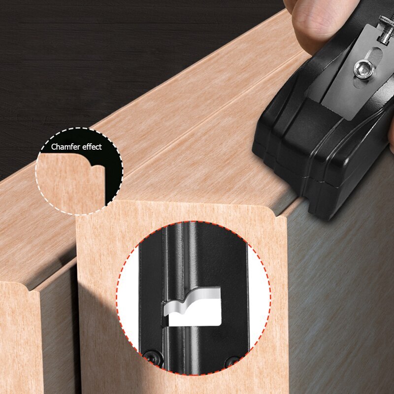 Chamfering Planer Trimming Planer Woodworking Diy Chamfering Tool De-Edge