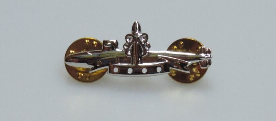 U.S Navy Miniature SSBN Submarine Deterrent Patrol With Oxidized/Mirror Finish