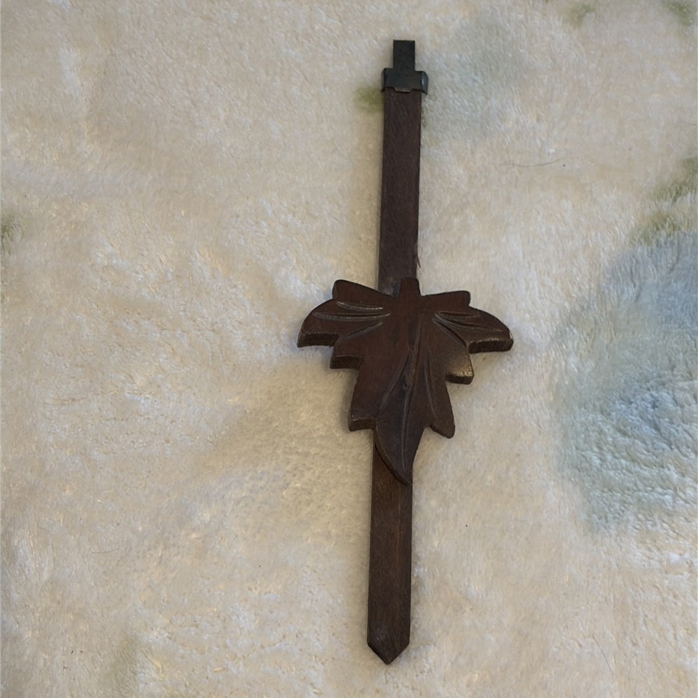 Black Forest Germany Authentic Cuckoo Clock Working - New Hands Installed