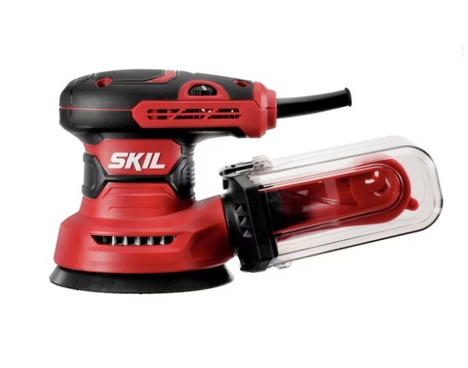 SKIL 120-Volt 2.8 Amp Variable Speed Random orbital Sander with Dust Management